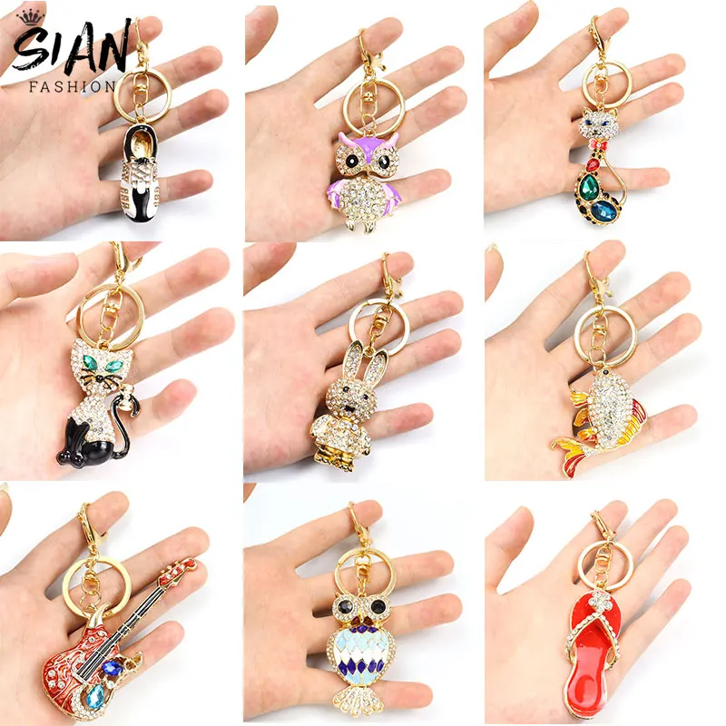 Fashion Enamel Crystal Animals Shoes Fruit Charms Keychain Motorcyle Guitar Pendant Keyring Mix Style Key Accessories Wholesale
Fashion Enamel Crystal Animals Shoes Fruit Charms Keychain Motorcyle Guitar Pendant Keyring Mix Style Key Accessories Wholesale