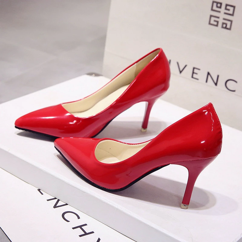 2020 Autumn New Stiletto Heels Sexy Fashion Super High Heel Large Size Women's Singles Pointed Toe Shallow Mouth Wedding Shoes
2020 Autumn New Stiletto Heels Sexy Fashion Super High Heel Large Size Women's Singles Pointed Toe Shallow Mouth Wedding Shoes