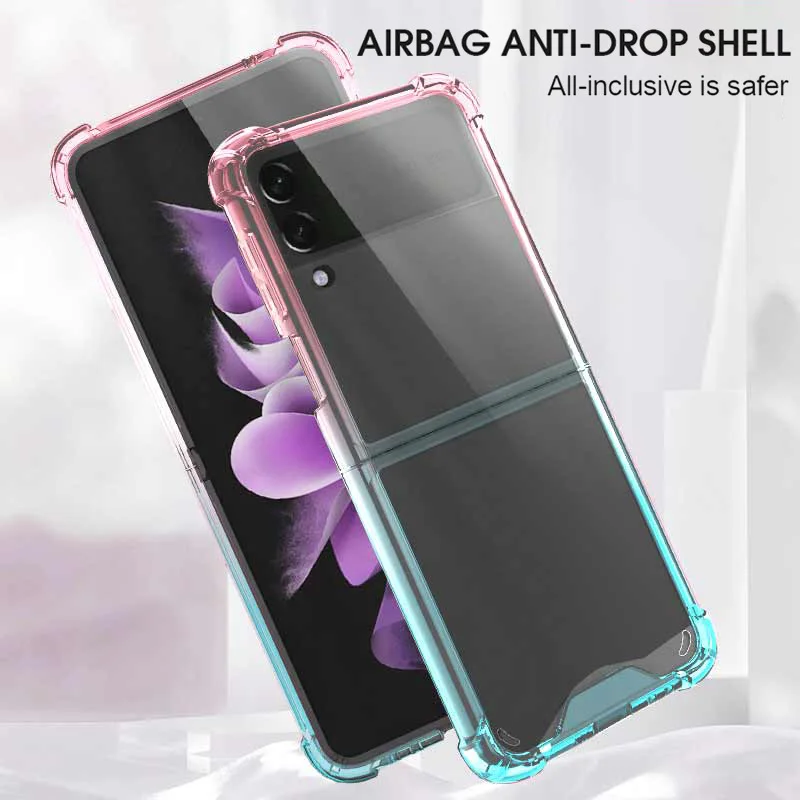 Suitable For Samsung Galaxy Z Flip3 Gradient Folding Screen Mobile Phone Case Z Flip3 Two-Color Two-In-One Protective Cover
Suitable For Samsung Galaxy Z Flip3 Gradient Folding Screen Mobile Phone Case Z Flip3 Two-Color Two-In-One Protective Cover