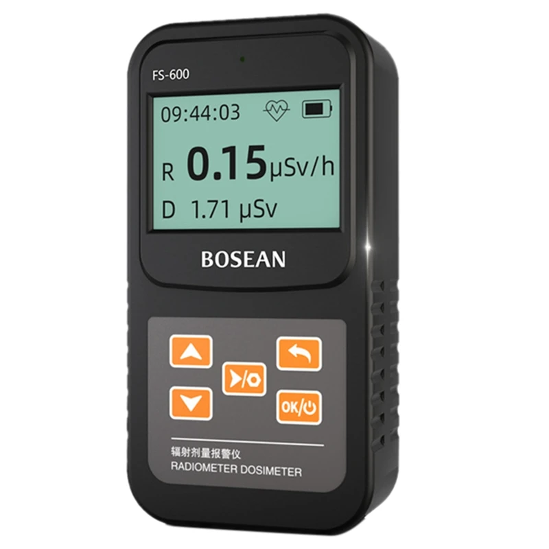 BOSEAN Nuclear Radiation Detector Electromagnetic Ionization Marble Radioactive Ray Radiation Tester Professional Geiger Counter
BOSEAN Nuclear Radiation Detector Electromagnetic Ionization Marble Radioactive Ray Radiation Tester Professional Geiger Counter