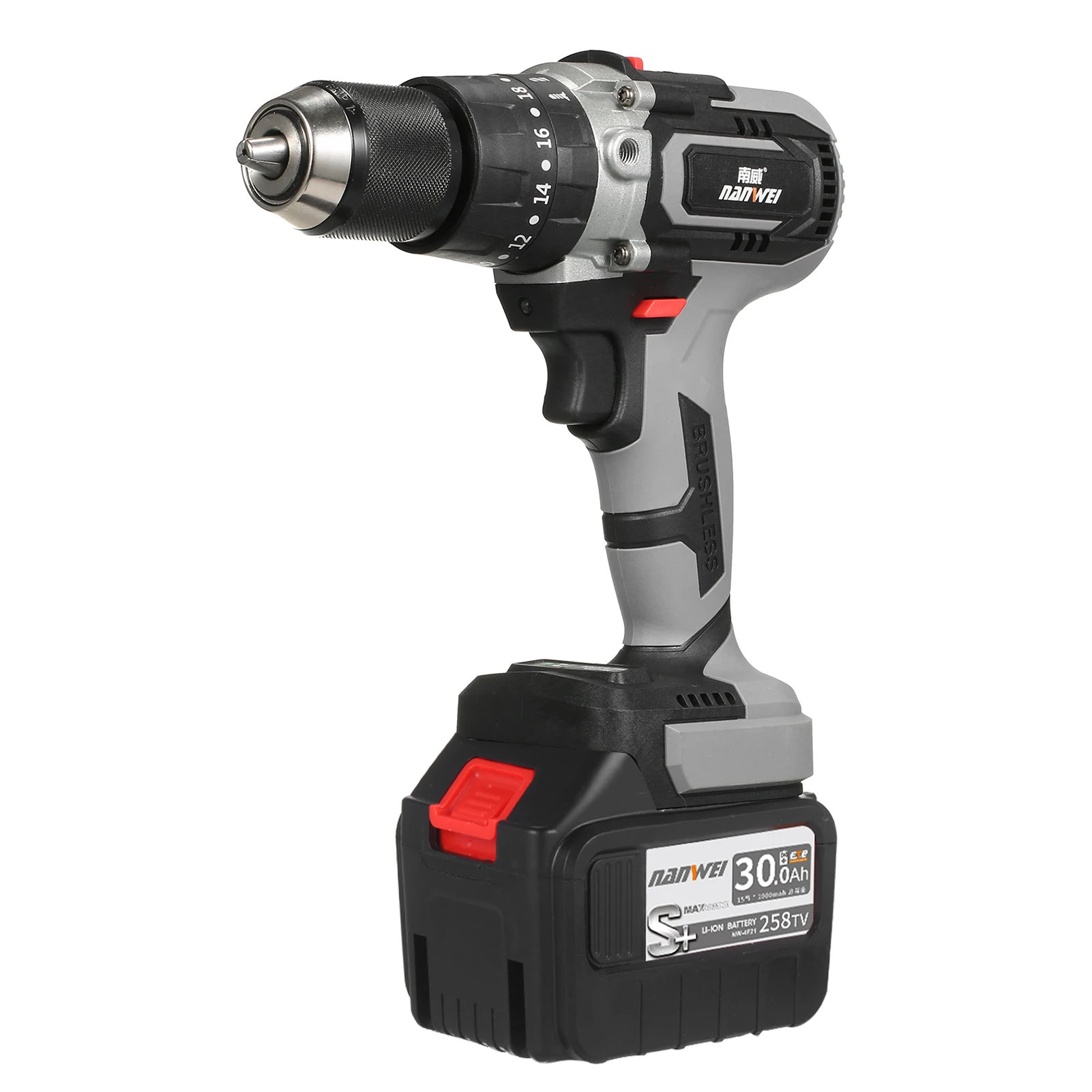 21V Cordless Drill Driver Batteries Max Torque 200N.m 20+3 Position 0-2150RMP Variable Speed Impact Hammer Drill Screwdriver
21V Cordless Drill Driver Batteries Max Torque 200N.m 20+3 Position 0-2150RMP Variable Speed Impact Hammer Drill Screwdriver
