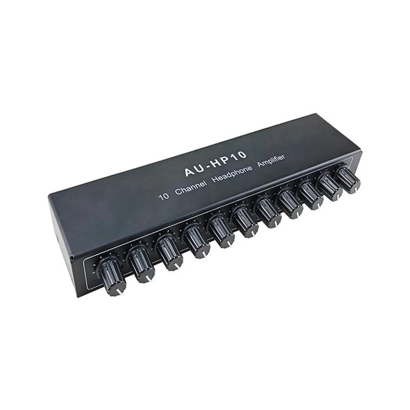10 Channel Stereo Headphone Amplifier Audio (1 Input 10 Output ) Preamplifier Independent Vol NJM4556A Mixer Board
10 Channel Stereo Headphone Amplifier Audio (1 Input 10 Output ) Preamplifier Independent Vol NJM4556A Mixer Board