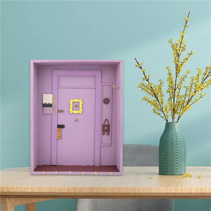 Door Friend Keychain Frame Key Hanger Shelf Entrance Storage Key Holder Pendant Home Decor Hanging Board Wall Decoration Crafts
Door Friend Keychain Frame Key Hanger Shelf Entrance Storage Key Holder Pendant Home Decor Hanging Board Wall Decoration Crafts