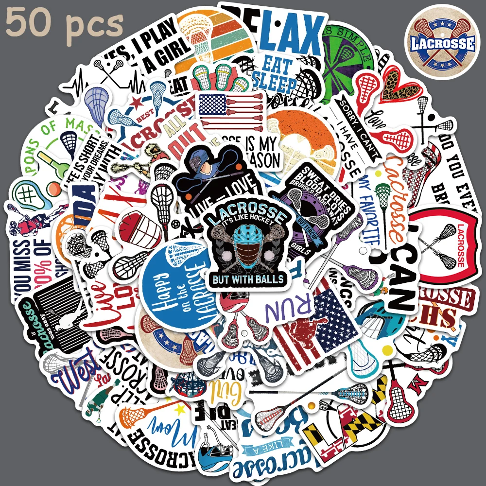 10/50pcs Hot Sports Lacrosse Stickers For Kids Laptop Water Bottles Guitar Skateboards Luggage Scrapbook Decals
10/50pcs Hot Sports Lacrosse Stickers For Kids Laptop Water Bottles Guitar Skateboards Luggage Scrapbook Decals