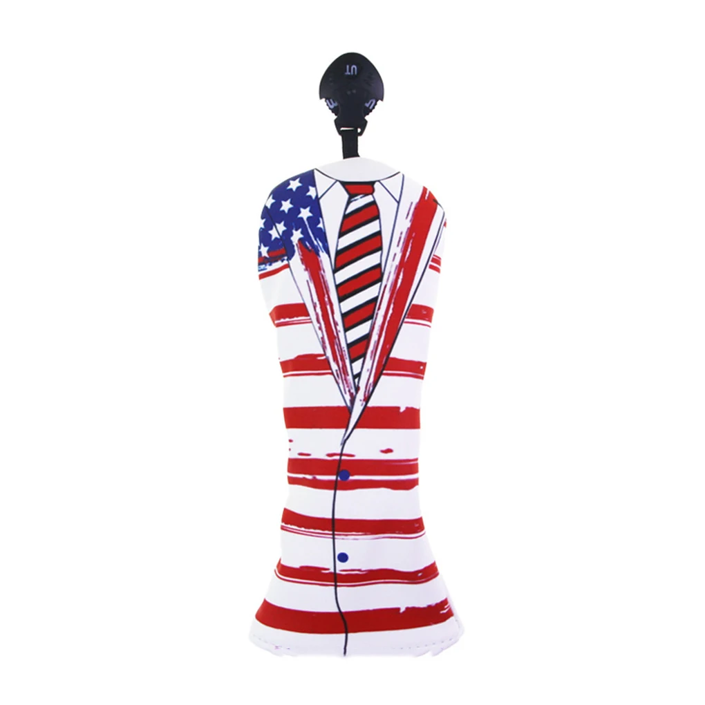 Golf Club Covers PU American Flag Jacket Waterproof Gifts Fairway Inner Thickened Plush Clubs Protection Gear Number Plate
Golf Club Covers PU American Flag Jacket Waterproof Gifts Fairway Inner Thickened Plush Clubs Protection Gear Number Plate