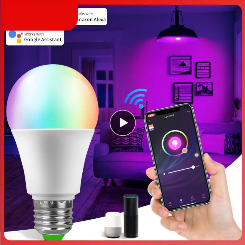 E27 лампочка 12 Вт Rgb Холодная Теплая лампочка с регулируемой яркостью Рождественское украшение для вечеринки лампочка с Wi-Fi Светодиодная лампа для умного дома
E27 лампочка 12 Вт Rgb Холодная Теплая лампочка с регулируемой яркостью Рождественское украшение для вечеринки лампочка с Wi-Fi Светодиодная лампа для умного дома