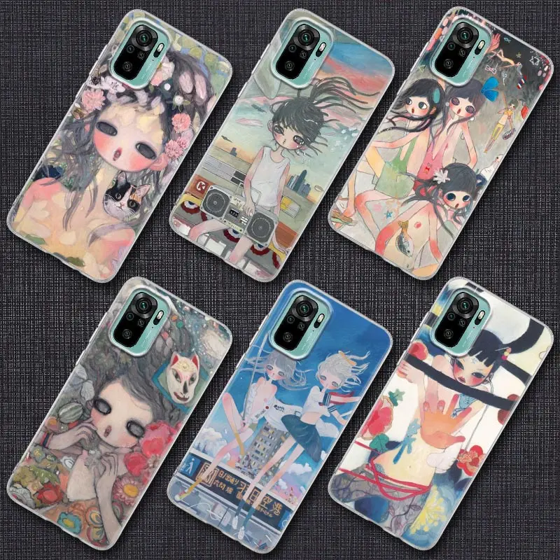 Japanese style Aya Takano Art Painting Phone Case For Xiaomi Redmi Note 9s 8 11 7 9 10 s Pro 11s Note 8Pro K40 Clear Cover Cases
Japanese style Aya Takano Art Painting Phone Case For Xiaomi Redmi Note 9s 8 11 7 9 10 s Pro 11s Note 8Pro K40 Clear Cover Cases