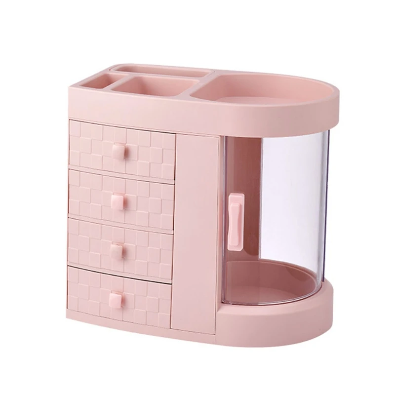 Practical Makeup Storage Box Store Eyeshadow Boxes Lipsticks Cosmetic Make Room Tidy Save Space 180° Mute Rotary Switch
Practical Makeup Storage Box Store Eyeshadow Boxes Lipsticks Cosmetic Make Room Tidy Save Space 180° Mute Rotary Switch