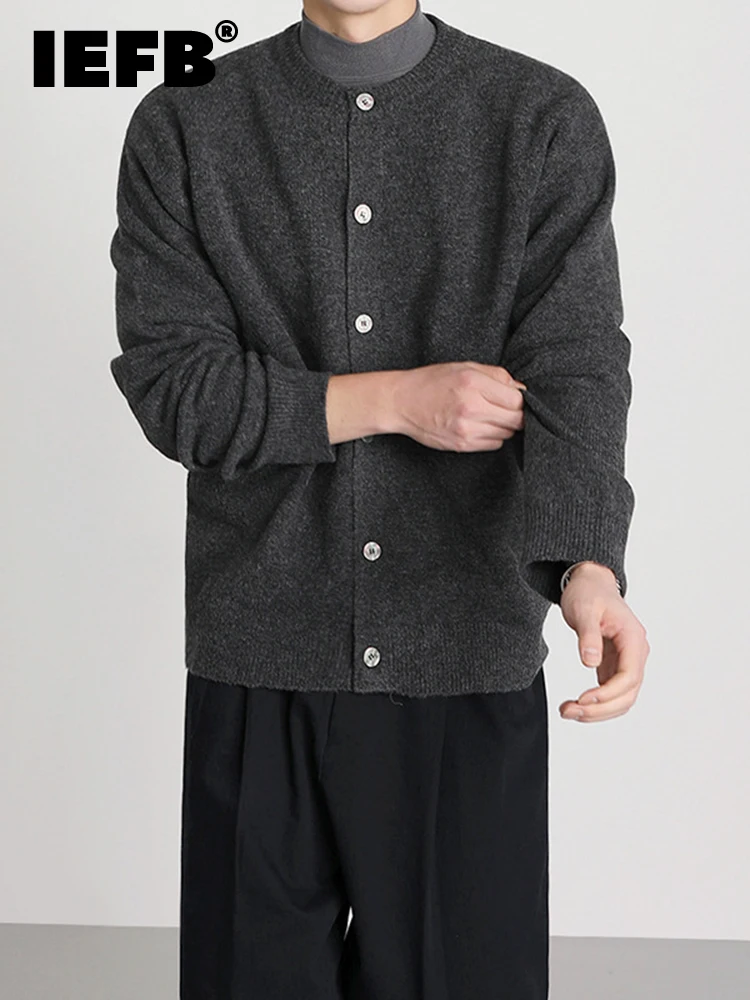 IEFB Cardigan Men Sweater Autumn Korean Fashion Loose Long Sleeved 2023 Solid Color Single Breasted Male Tops Casual 9A5794
IEFB Cardigan Men Sweater Autumn Korean Fashion Loose Long Sleeved 2023 Solid Color Single Breasted Male Tops Casual 9A5794