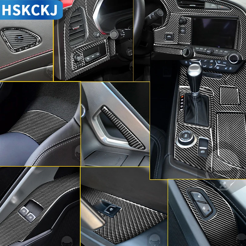 Аксессуары для салона автомобиля Chevrolet Corvette C7 2014-2019, чехол из натурального углеродного волокна, полный комплект, черный, красный, в наличии
Аксессуары для салона автомобиля Chevrolet Corvette C7 2014-2019, чехол из натурального углеродного волокна, полный комплект, черный, красный, в наличии