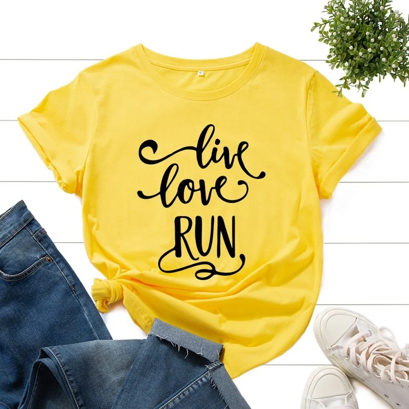 Women Casual Summer Short Sleeve T-shirt Letter Print Female Graphic Daily T Shirt Ladies Fashion Regular Loose O-Neck Tees Tops
Women Casual Summer Short Sleeve T-shirt Letter Print Female Graphic Daily T Shirt Ladies Fashion Regular Loose O-Neck Tees Tops