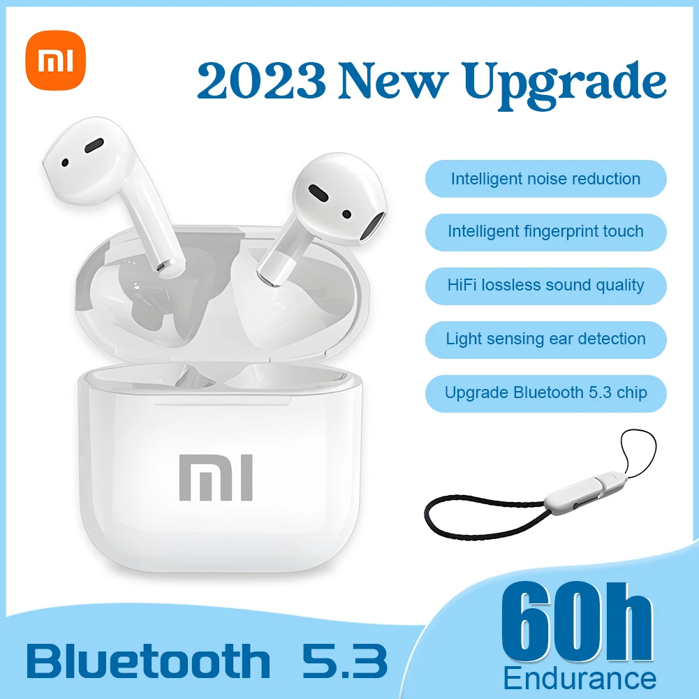 Xiaomi Bluetooth Headset Wireless Headphones TWS Fone HIFI Stereo Sound Noise Reduction Waterproof Sports Earbuds For Phones
Xiaomi Bluetooth Headset Wireless Headphones TWS Fone HIFI Stereo Sound Noise Reduction Waterproof Sports Earbuds For Phones