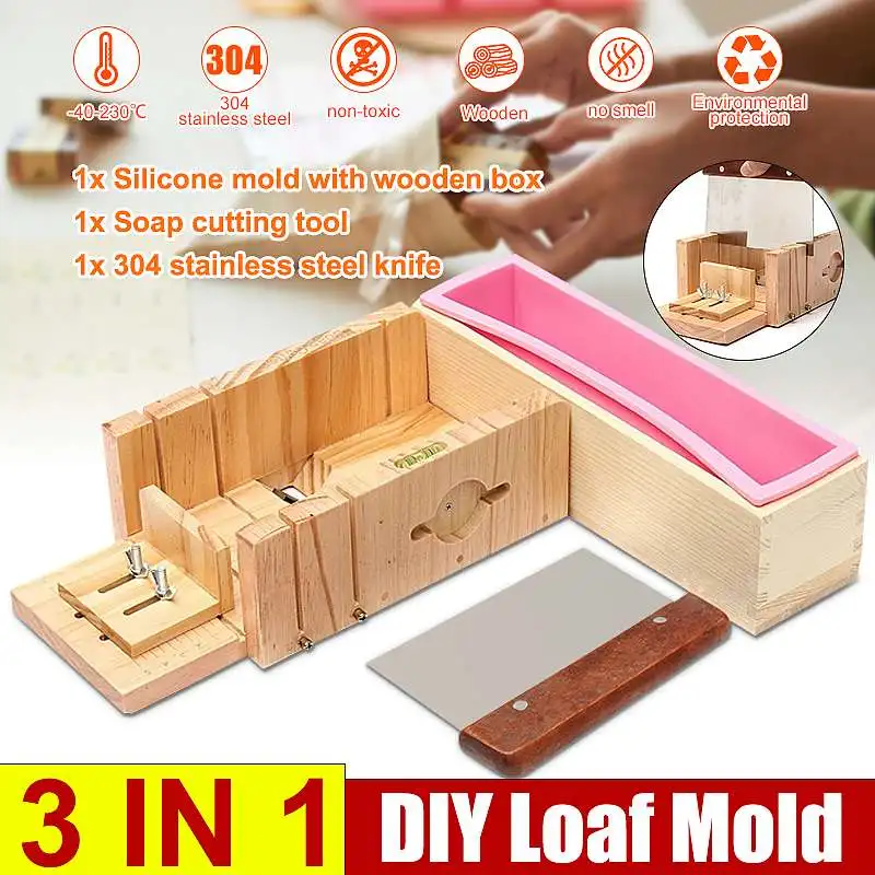 3Pcs Wooden Soap Loaf Cutter Mold Soap Making Tools Set Stainless Steel Wax Soap Slicer Hand Made DIY Planer Cutting Slicer
3Pcs Wooden Soap Loaf Cutter Mold Soap Making Tools Set Stainless Steel Wax Soap Slicer Hand Made DIY Planer Cutting Slicer