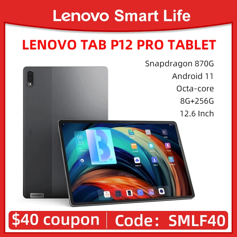 Оригинальный Планшет Lenovo Tab P12 Pro 12,6, Wi-Fi, Восьмиядерный процессор Snapdragon 870, 8 ГБ, 256 ГБ, 12,6 дюйма, 2K OLED, 10200 мАч, Xiaoxin Pad Pro
Оригинальный Планшет Lenovo Tab P12 Pro 12,6, Wi-Fi, Восьмиядерный процессор Snapdragon 870, 8 ГБ, 256 ГБ, 12,6 дюйма, 2K OLED, 10200 мАч, Xiaoxin Pad Pro