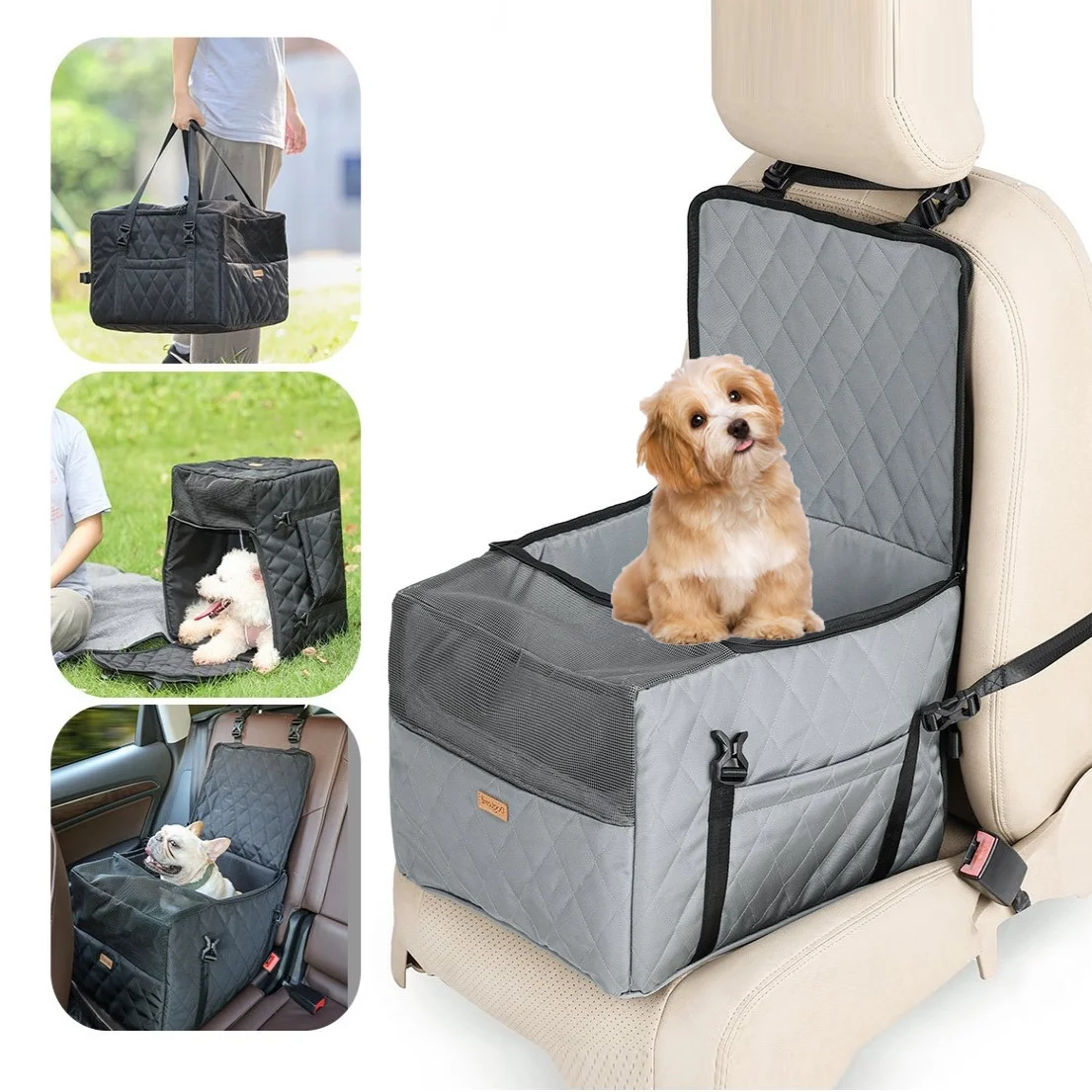 Pet Bag for Car Use Mattress Front and Rear Seat Safety Pet Bed Dog Car Protective Pad Pet Car Supplies Carrier Multifunctional
Pet Bag for Car Use Mattress Front and Rear Seat Safety Pet Bed Dog Car Protective Pad Pet Car Supplies Carrier Multifunctional