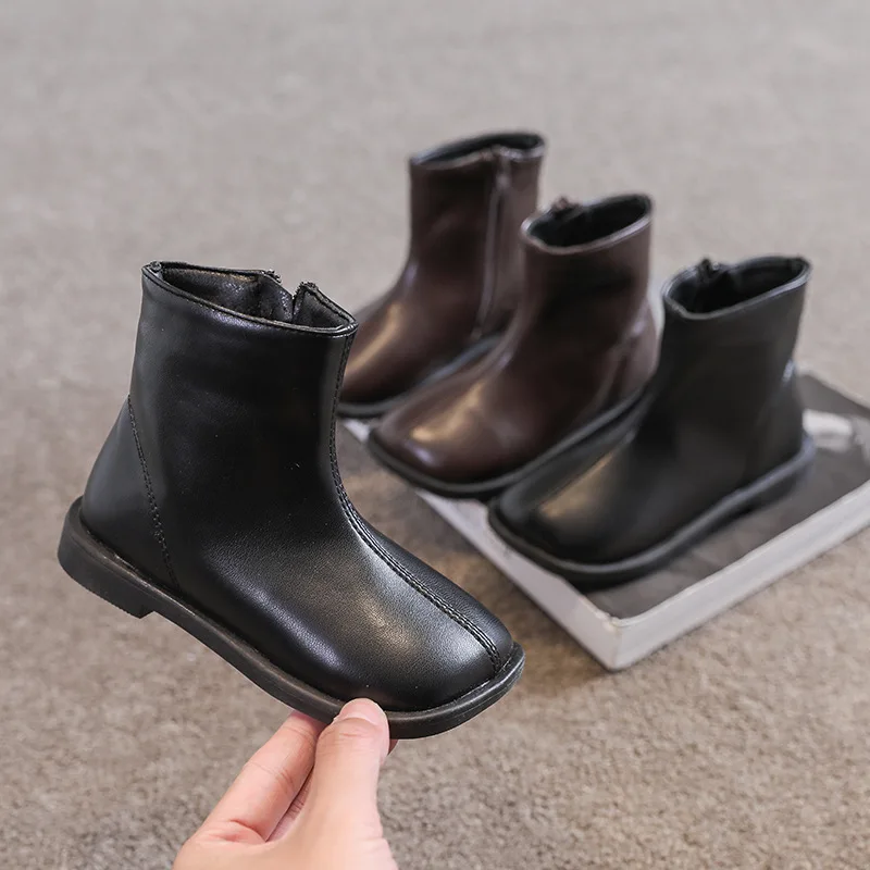 Kids Boots 2021 Autumn Winter Children Fashion Ankle Chelsea Boots Baby Little Girls Boys Black Toddlers Boots Flats Kids Shoes
Kids Boots 2021 Autumn Winter Children Fashion Ankle Chelsea Boots Baby Little Girls Boys Black Toddlers Boots Flats Kids Shoes