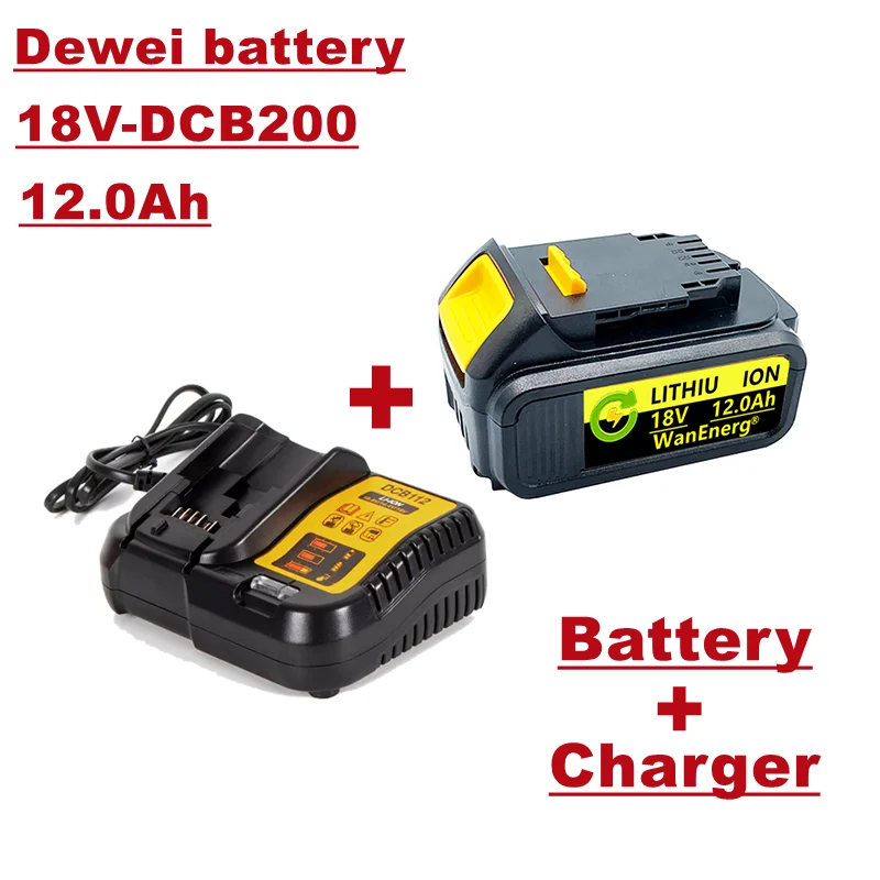 18V power tool battery, 12.0ah, for dcb180 dcb181 dcb182 dcb201 dcb201-2 dcb200-2 dcb204-2 L50, 1 Battery + charger for sale
18V power tool battery, 12.0ah, for dcb180 dcb181 dcb182 dcb201 dcb201-2 dcb200-2 dcb204-2 L50, 1 Battery + charger for sale