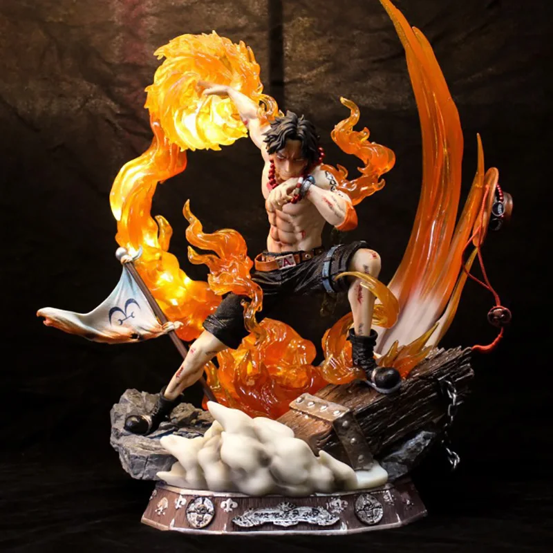 42cm ONE PIECE Anime Figure Portgas D Ace Oversized Luminous Statue Collection Action Figurine PVC Model Statue Doll Gift Toys
42cm ONE PIECE Anime Figure Portgas D Ace Oversized Luminous Statue Collection Action Figurine PVC Model Statue Doll Gift Toys