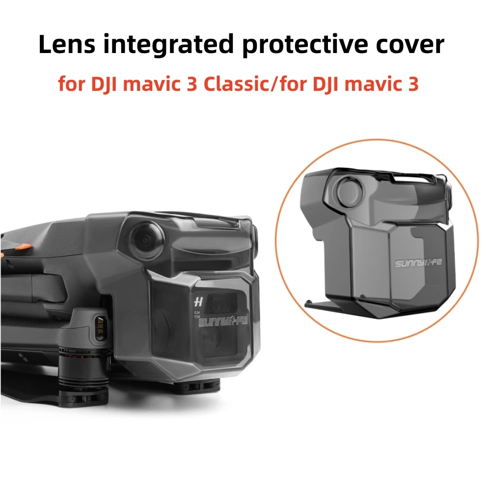 For DJI Mavic 3 Classic Lens Cover Cap Pan tilt Sensor Protector Integrated Protective Cover for DJI Mavic 3 Drone Accessories
For DJI Mavic 3 Classic Lens Cover Cap Pan tilt Sensor Protector Integrated Protective Cover for DJI Mavic 3 Drone Accessories