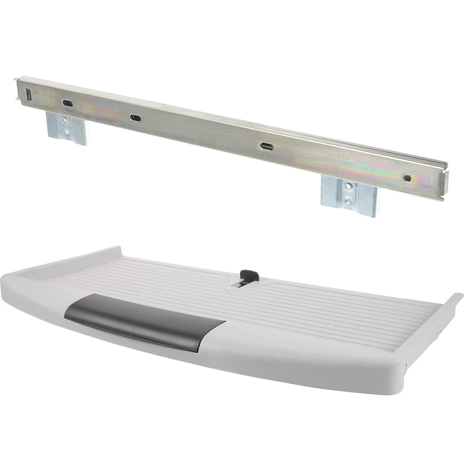 Office Desk Accessories Keyboard Tray Slide Under The Table Mount Holder Abs Drawer Shelf
Office Desk Accessories Keyboard Tray Slide Under The Table Mount Holder Abs Drawer Shelf