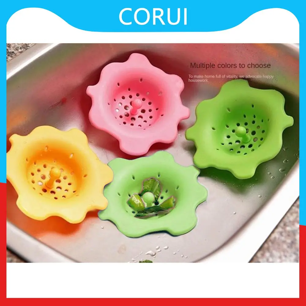 Filter Sewer Drain Cover Stopper Hair Colanders Silicone Kitchen Strainers Bathroom Gadgets Multi-Function Flower Kitchen Sink
Filter Sewer Drain Cover Stopper Hair Colanders Silicone Kitchen Strainers Bathroom Gadgets Multi-Function Flower Kitchen Sink