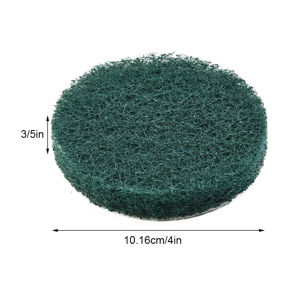 6pcs 4Inch Nylon Polishing Pad Cleaning Cloth Scrub Pad Industrial Scouring Pads Hook & Loop Sanding Pads Power Tool Parts
6pcs 4Inch Nylon Polishing Pad Cleaning Cloth Scrub Pad Industrial Scouring Pads Hook & Loop Sanding Pads Power Tool Parts