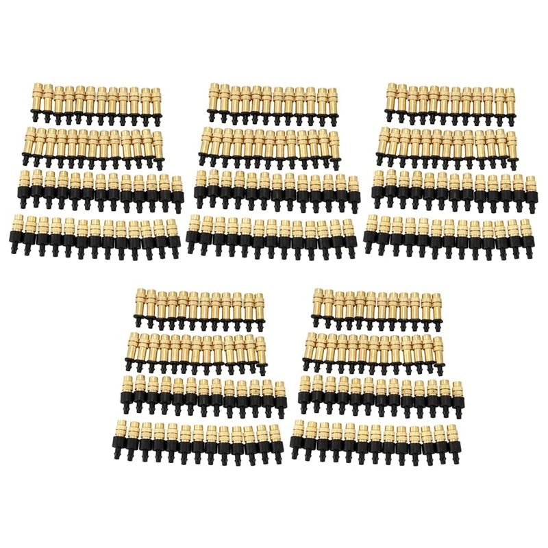 250PCS Adjustable Sprayer Brass Misting Nozzle Atomizing Sprinkler For Mini Drip Garden Watering Irrigation Spray
250PCS Adjustable Sprayer Brass Misting Nozzle Atomizing Sprinkler For Mini Drip Garden Watering Irrigation Spray