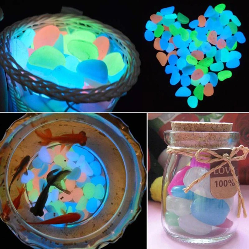 50pcs 100pcs Fish Tank Aquarium Decoration Glow Stone Glow in the Dark Garden Pebbles for Sidewalk Terrace Lawn Garden Patio
50pcs 100pcs Fish Tank Aquarium Decoration Glow Stone Glow in the Dark Garden Pebbles for Sidewalk Terrace Lawn Garden Patio
