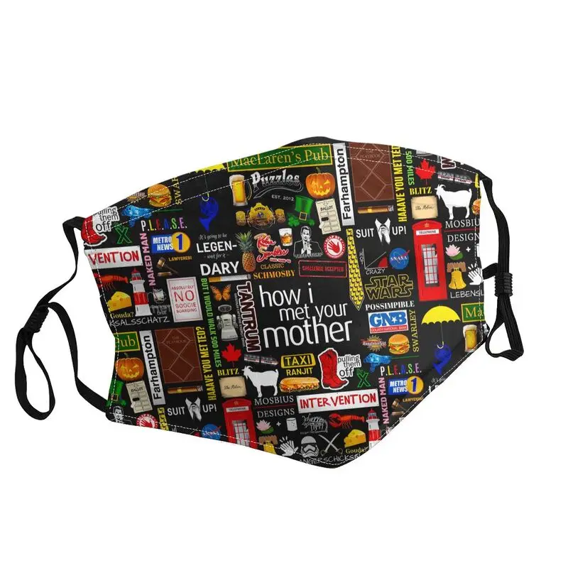Washable How I Met Your Mother Intervention Collage Mouth Mask TV Show Anti Haze Protection Cover Mask Respirator Mouth Muffle
Washable How I Met Your Mother Intervention Collage Mouth Mask TV Show Anti Haze Protection Cover Mask Respirator Mouth Muffle