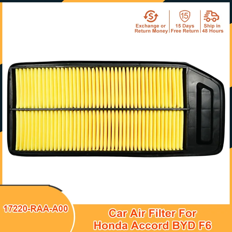 17220-RAA-A00 Auto Air Filter for Honda Accord 2.0L 2.4L 2003 2004 2005 2006 2007 2008 Accessories BYD F6 Car Engine
17220-RAA-A00 Auto Air Filter for Honda Accord 2.0L 2.4L 2003 2004 2005 2006 2007 2008 Accessories BYD F6 Car Engine