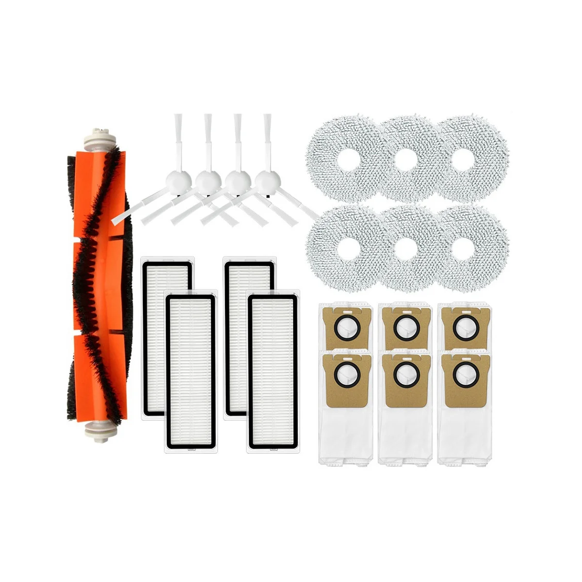 For Omni B101CN , X10 Plus / S10 Pro , L10S Ultra Spare Parts Main Side Brush Hepa Filter Mop Cloth
For Omni B101CN , X10 Plus / S10 Pro , L10S Ultra Spare Parts Main Side Brush Hepa Filter Mop Cloth