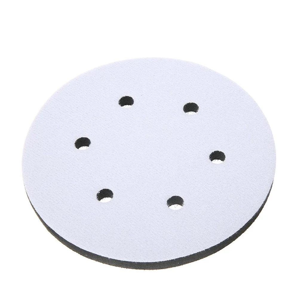 6inch 150mm 6 Hole Soft Buffer Sponge Interface Cushion Pad For Sanding Pads Tool Accessories Woodworking Tools Ferramentas
6inch 150mm 6 Hole Soft Buffer Sponge Interface Cushion Pad For Sanding Pads Tool Accessories Woodworking Tools Ferramentas