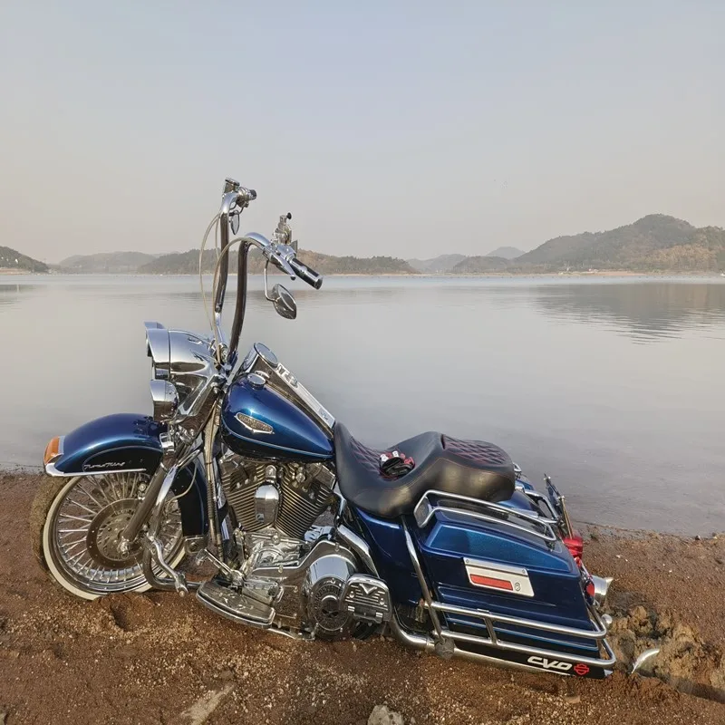 18" Rise 1-1/4" Ape Hanger Handlebar For Harley Sportster XL 883 1200 FLST FXST Softail Classic Deluxe Road King
18" Rise 1-1/4" Ape Hanger Handlebar For Harley Sportster XL 883 1200 FLST FXST Softail Classic Deluxe Road King
