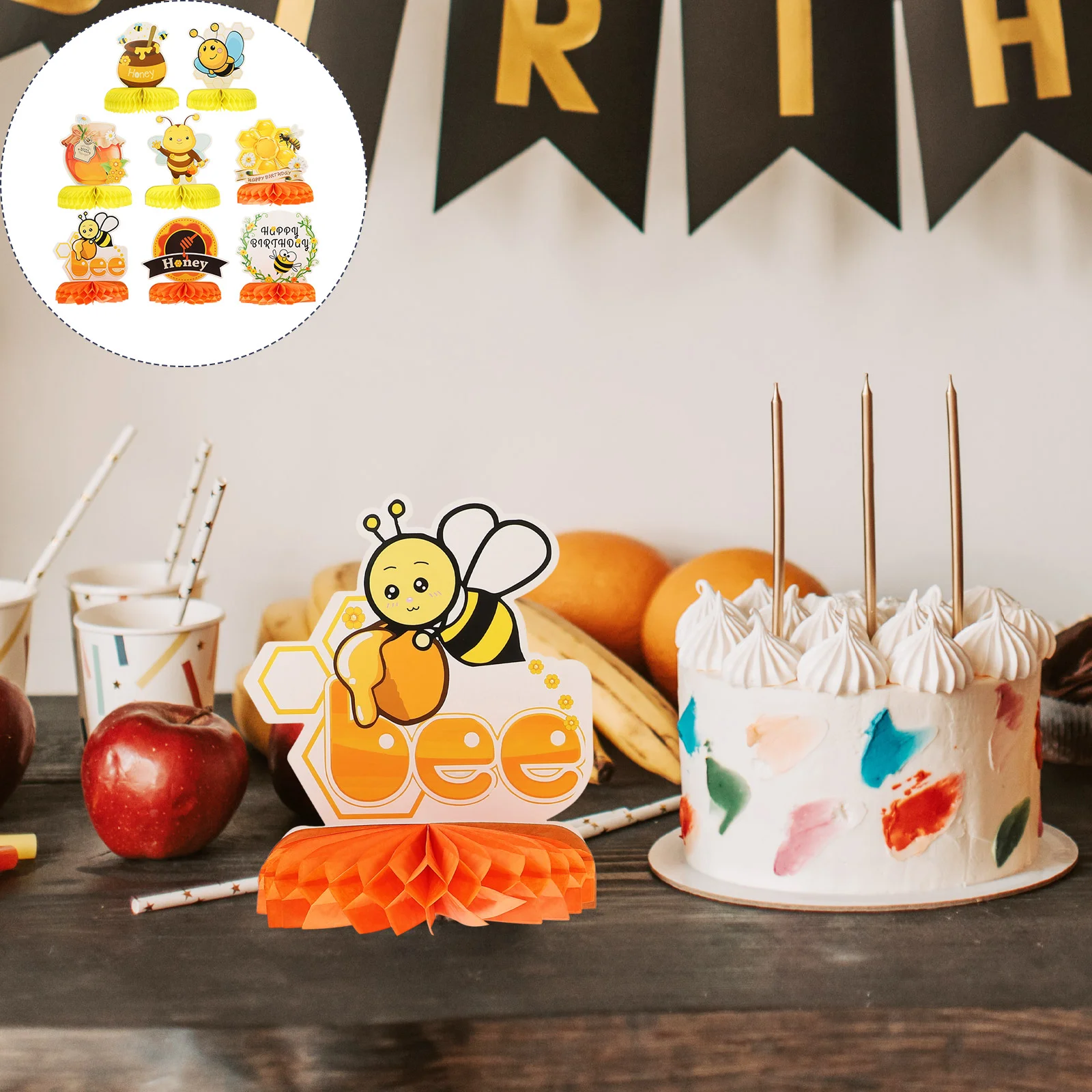 8 Pcs Bee Honeycomb Ball Cake Ornament Birthday Party Table Centerpiece Ornaments Honeycomb Decor Paper Honeycomb Adornment Baby
8 Pcs Bee Honeycomb Ball Cake Ornament Birthday Party Table Centerpiece Ornaments Honeycomb Decor Paper Honeycomb Adornment Baby