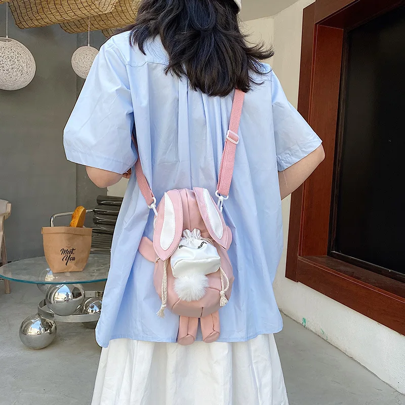 Kawaii Cute Rabbit Bunny Shoulder Crossbody Bag Coin Purse and Handbags Messenge Bags Nylon Toys Girls Kids Children Gift
Kawaii Cute Rabbit Bunny Shoulder Crossbody Bag Coin Purse and Handbags Messenge Bags Nylon Toys Girls Kids Children Gift