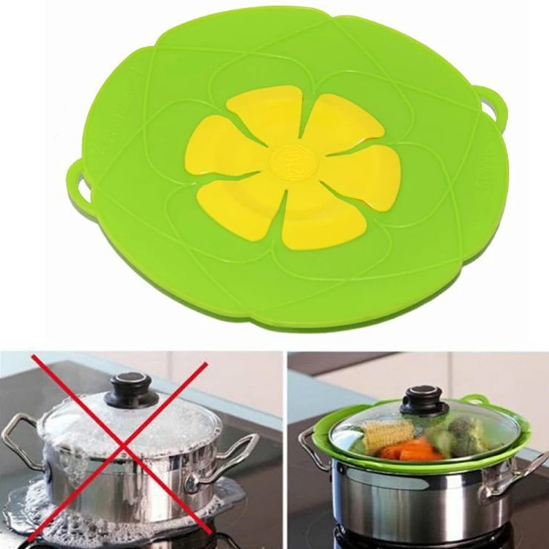 Silicone Lid Spill Stopper Cover For Pot Pan Kitchen Accessories 26cm Pan Lids Cooking Tools Flower Prevent Splash Boiling Gadge
Silicone Lid Spill Stopper Cover For Pot Pan Kitchen Accessories 26cm Pan Lids Cooking Tools Flower Prevent Splash Boiling Gadge
