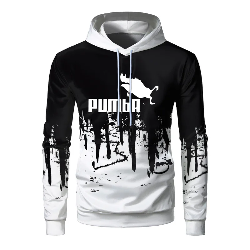 Fashion 3D homme Pumba Mens Sweatshirt Long Sleeve Spring Autumn Casual Hoodies Top Boy Blouse Tracksuits Sweatshirts Hoodies
Fashion 3D homme Pumba Mens Sweatshirt Long Sleeve Spring Autumn Casual Hoodies Top Boy Blouse Tracksuits Sweatshirts Hoodies