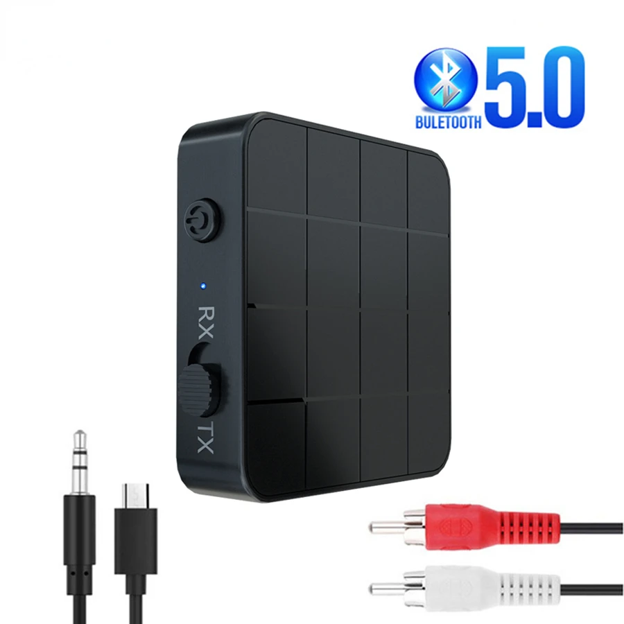 Bluetooth 5.0 4.2 Receiver Transmitter 3.5mm AUX Jack RCA Stereo Music Bluetooth Wireless Audio Adapter For Car TV PC Speakers S
Bluetooth 5.0 4.2 Receiver Transmitter 3.5mm AUX Jack RCA Stereo Music Bluetooth Wireless Audio Adapter For Car TV PC Speakers S