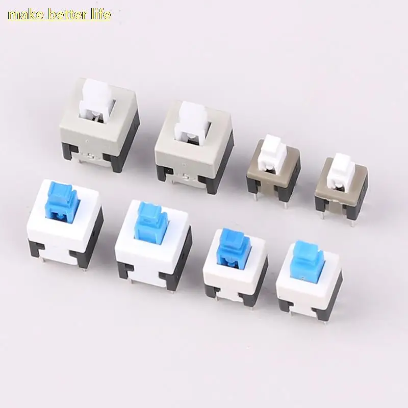 10PCS Self Locking / UNlock Push Tactile Power Micro Switch 6 Pin Button Switches
10PCS Self Locking / UNlock Push Tactile Power Micro Switch 6 Pin Button Switches