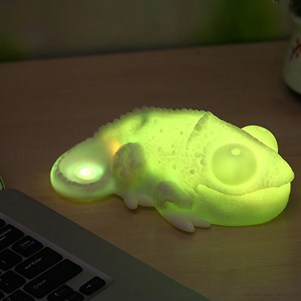 Color Changing Bedroom Cute Bedside Kids Room Home Decor USB Rechargeable Atmosphere Lamp Desk LED Night Light Soft 3D Chameleon
Color Changing Bedroom Cute Bedside Kids Room Home Decor USB Rechargeable Atmosphere Lamp Desk LED Night Light Soft 3D Chameleon