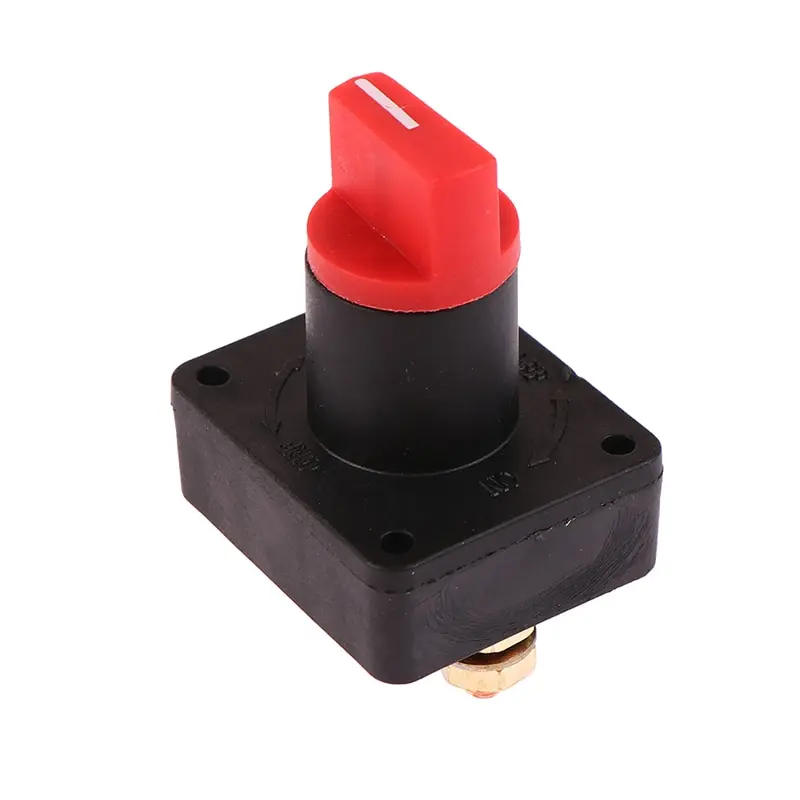 Auto Car Battery Isolator Switch Power Isolation Disconnector Cut Off Switch for Car, Vehicle, RV and Boat
Auto Car Battery Isolator Switch Power Isolation Disconnector Cut Off Switch for Car, Vehicle, RV and Boat