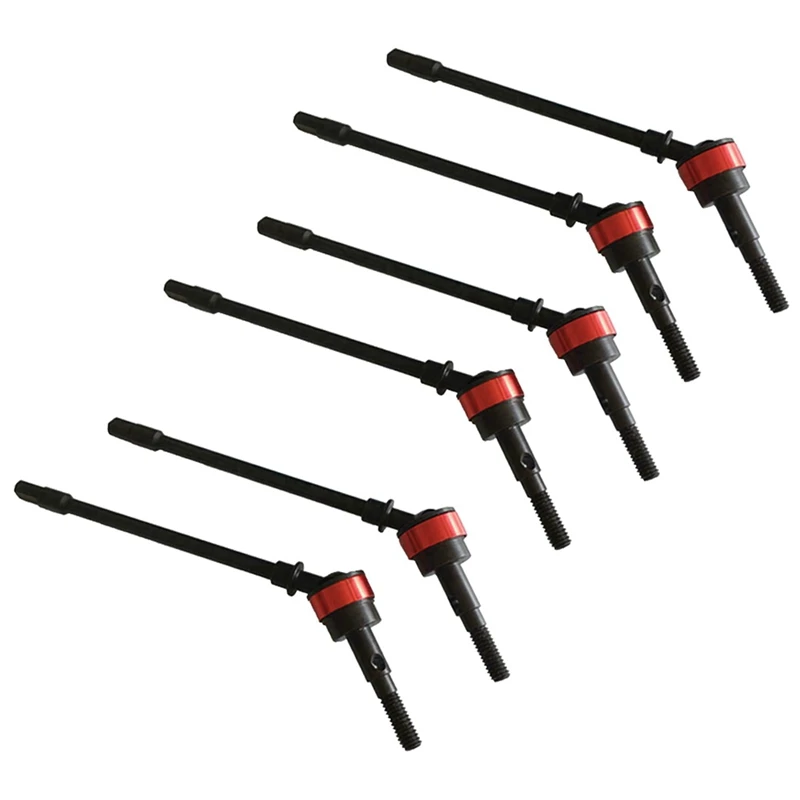 3Pair Stainless Steel Cvd Drive Shaft Front Axle RC Parts For Axial Scx10 Crawler RC Car Red-Drop Ship
3Pair Stainless Steel Cvd Drive Shaft Front Axle RC Parts For Axial Scx10 Crawler RC Car Red-Drop Ship