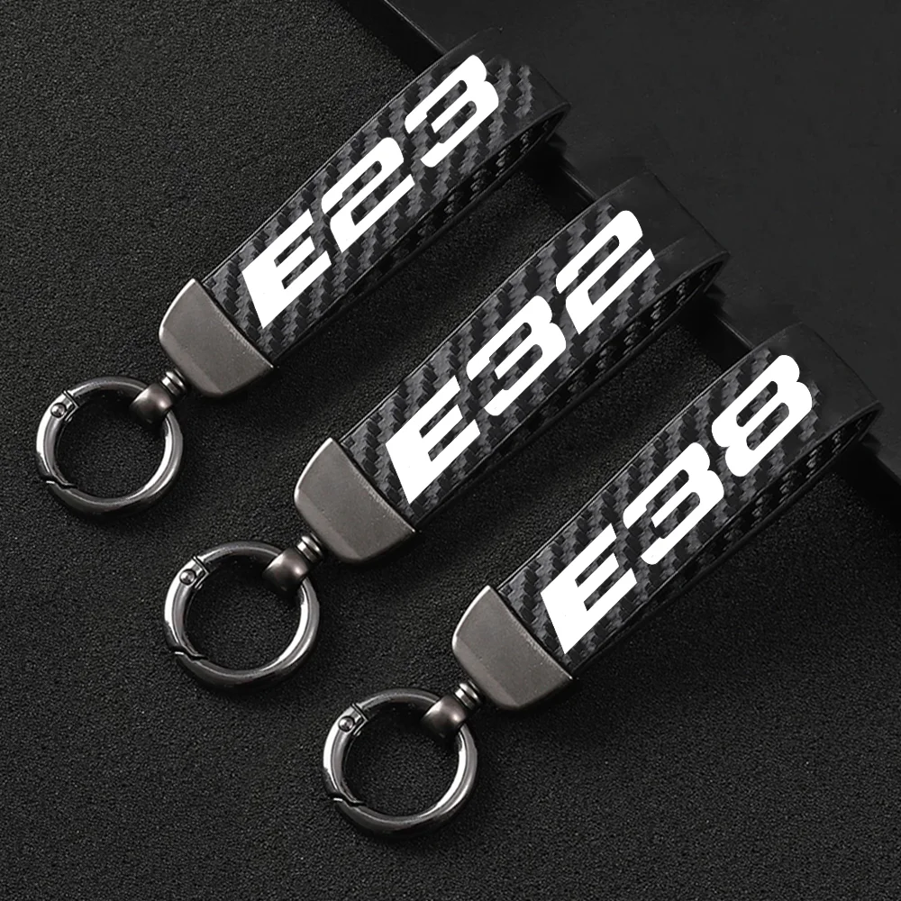 For BMW 7 Series E23 E32 E38 E66 New Fashion Car Key Chain Carbon Fiber Style Leather Auto Keyrings Holder High-Grade Accessorie
For BMW 7 Series E23 E32 E38 E66 New Fashion Car Key Chain Carbon Fiber Style Leather Auto Keyrings Holder High-Grade Accessorie