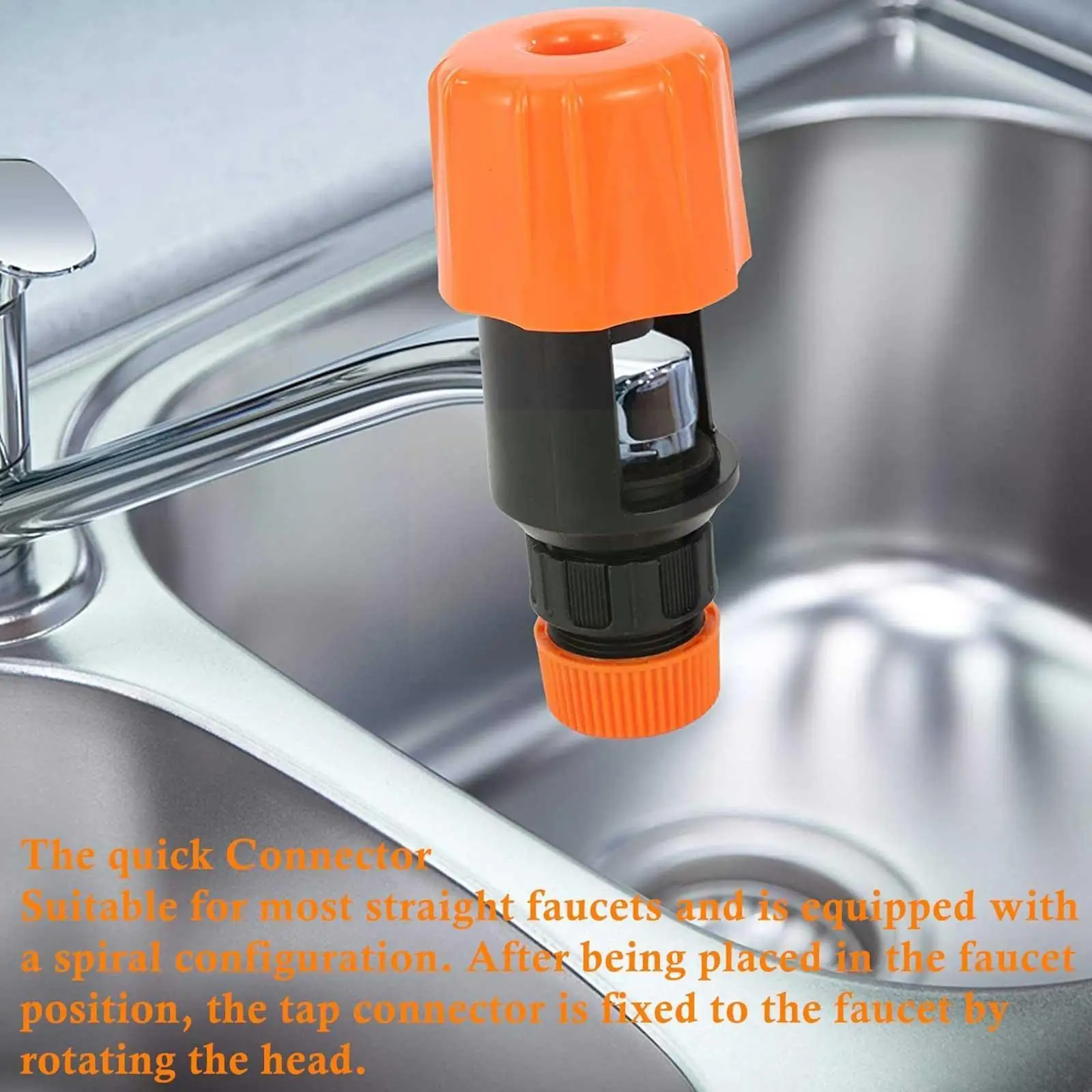 Faucet Universal Hose Connector Kitchen Quick Coupling Connecting Garden Watering Adapter Pipe Reusable Pieces Water Irriga K7Y5
Faucet Universal Hose Connector Kitchen Quick Coupling Connecting Garden Watering Adapter Pipe Reusable Pieces Water Irriga K7Y5