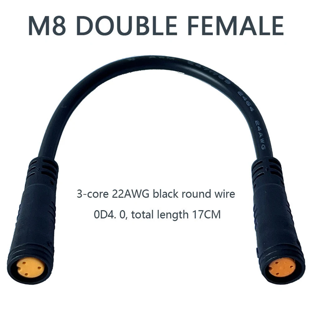 Electric Bicycle 3 Pin Sensor Thumb Throttle Extension Cable For BAFANG BBS01B BBS02B BBSHD Female-Female Waterproof Connectors
Electric Bicycle 3 Pin Sensor Thumb Throttle Extension Cable For BAFANG BBS01B BBS02B BBSHD Female-Female Waterproof Connectors