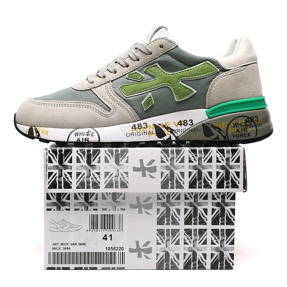 Men's PREMIATA Shoes Fashion Lightning Skateboard Running Shoes Breathable Casual Shoes Student Couple Outdoor Sneakers Eur39-45
Men's PREMIATA Shoes Fashion Lightning Skateboard Running Shoes Breathable Casual Shoes Student Couple Outdoor Sneakers Eur39-45