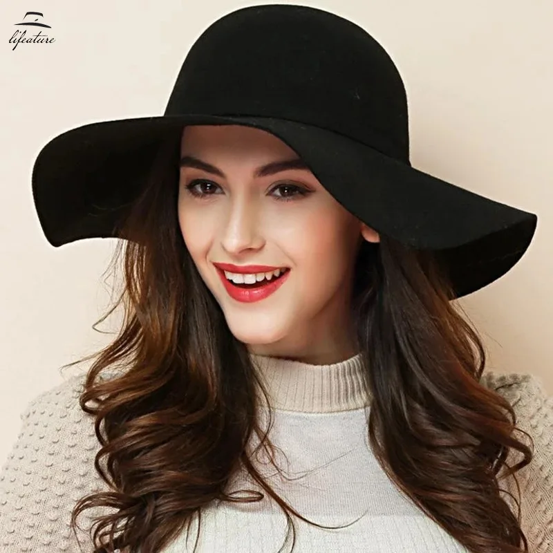 2022 New Spring Woolen Hat Fashion Wide Brim Hat Women's Multi-Color Big Brim Felt Cap Vintage Hat Women Fedora Hat Women
2022 New Spring Woolen Hat Fashion Wide Brim Hat Women's Multi-Color Big Brim Felt Cap Vintage Hat Women Fedora Hat Women