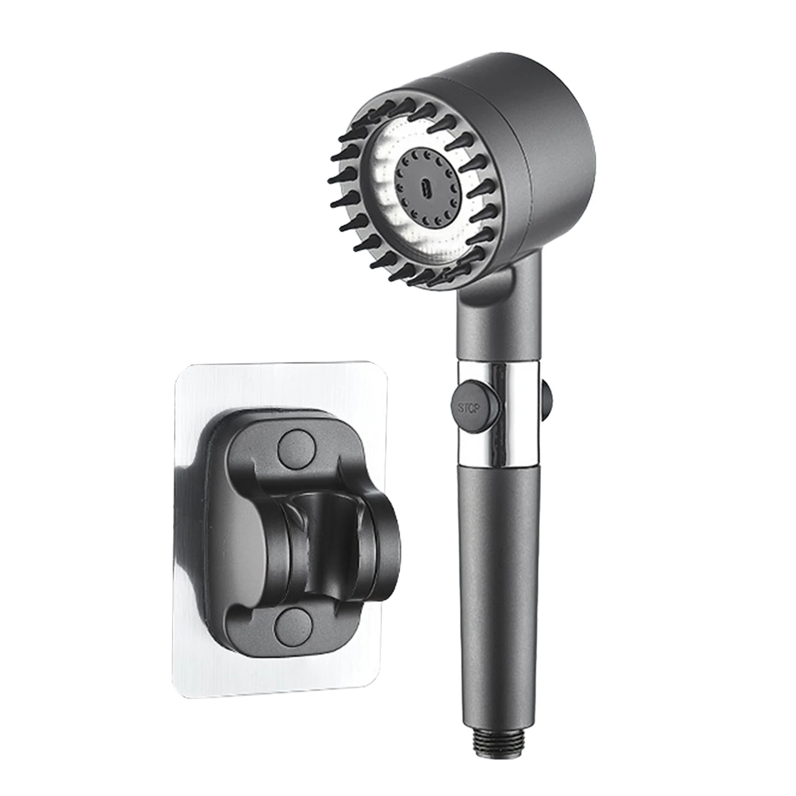 Brand New Shower With Brush Bathroom 280*90*80mm 293g Easy To Install Gray Hot Sale Reliable Wall Mount Garden
Brand New Shower With Brush Bathroom 280*90*80mm 293g Easy To Install Gray Hot Sale Reliable Wall Mount Garden