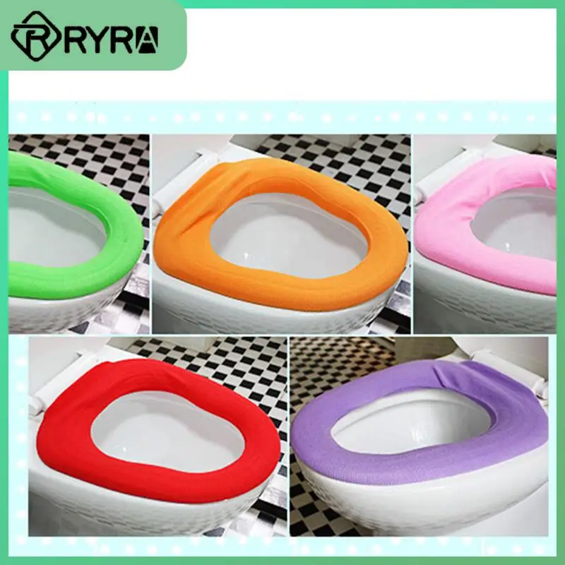 Washable Toilet Lid Cover Pads Home Decor Colorful Seat Case Soft Cloth Comfortable Bathroom Accessories Wc Cloth Warm
Washable Toilet Lid Cover Pads Home Decor Colorful Seat Case Soft Cloth Comfortable Bathroom Accessories Wc Cloth Warm