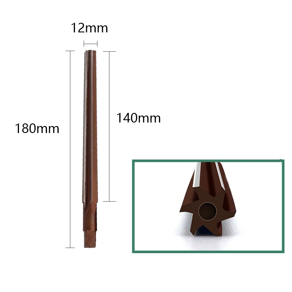 1 Pcs Hand Reamer Conical Degree Manual Pin Taper Shank Sharp Straight-shank Taper Pin Taper Shank 12/14/16/18/20mm
1 Pcs Hand Reamer Conical Degree Manual Pin Taper Shank Sharp Straight-shank Taper Pin Taper Shank 12/14/16/18/20mm